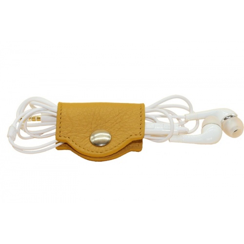 Porte cable cuir