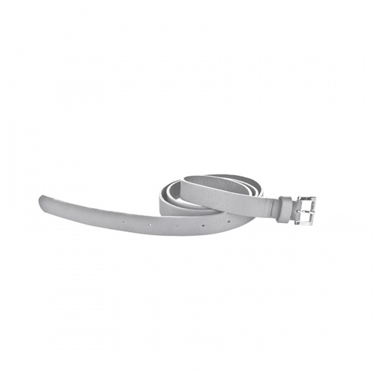 Ceinture Gris Clair en Cuir Ceinture Gris Clair en Cuir