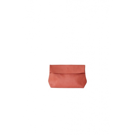 Pochette Small Corail en Cuir Perforé Pochette Small Corail en Cuir Perforé