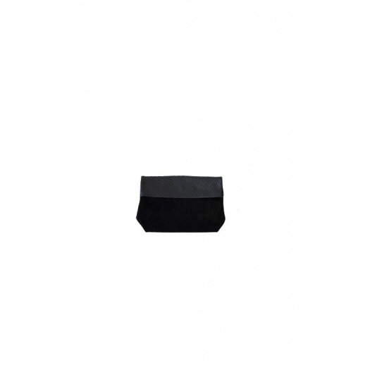 Pochette Small Velours Noir / Croco Pochette Small Velours Noir / Croco